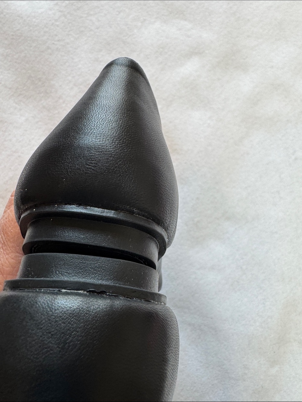 Vionic Black Leather Ballet Flats Bow Comfort Shoes 8.5 - Picture 5 of 7